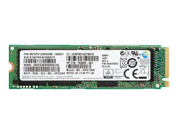 HP Z Turbo Driv 256GB TLC Z4/6 G4 SSDKit