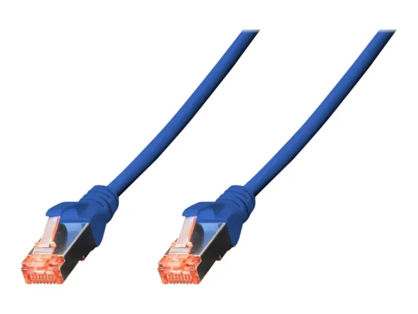 DIGITUS Patch Kabel SFTP CAT6 2m blau