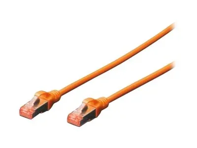 DIGITUS Patchkabel SFTP CAT6 0,5m orange