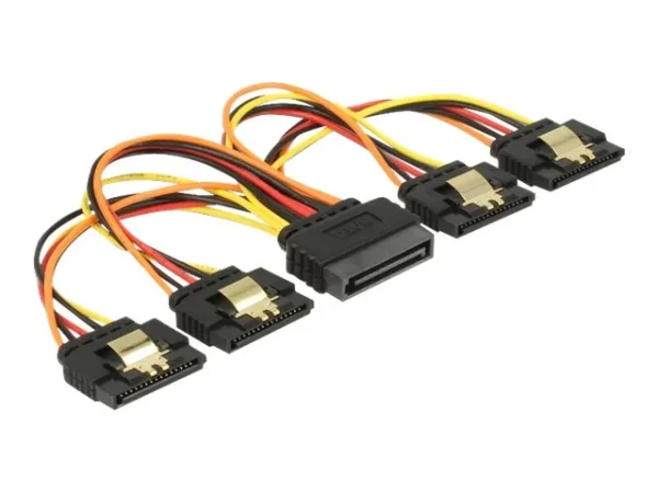 DELOCK Kabel SATA 15 Pin Strom Stecker