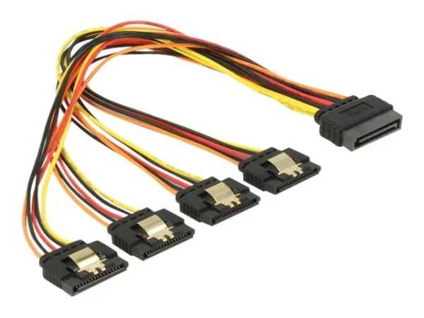 DELOCK Kabel SATA 15 Pin Strom Stecker