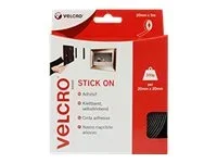 VELCRO Klettband Selbstklebend Schwarz