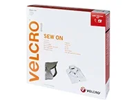 VELCRO Klettband zum Aufnähen Schwarz