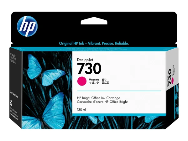 HP 730 130 ml Tinte Magenta