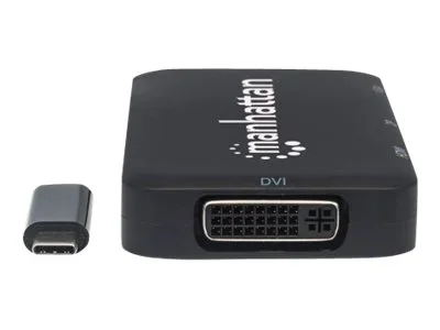 MANHATTAN USB-C Audio/Video-Konverter 4-