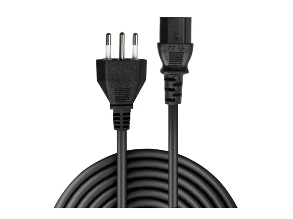 LINDY 3m IEC-Netzkabel Italien