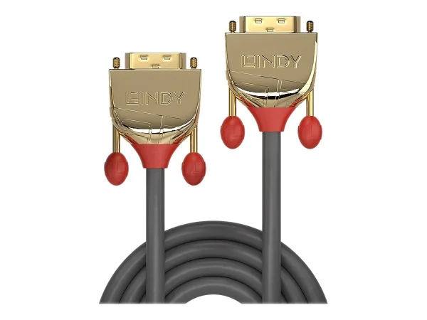 LINDY 20m Gold DVI-D SLD Single Link