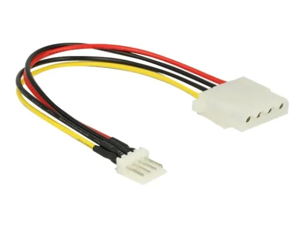 DELOCK Kabel Power Floppy 4 Pin 15 cm
