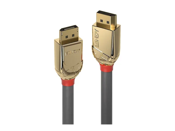 LINDY 1m Gold DisplayPort Kabel