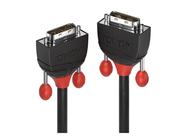 LINDY 1m DVI-D Single Link Kabel Black