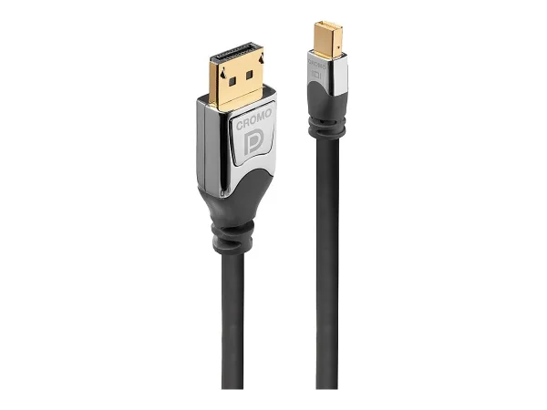LINDY 0,5m Mini DP- DP Kabel Cromo Line