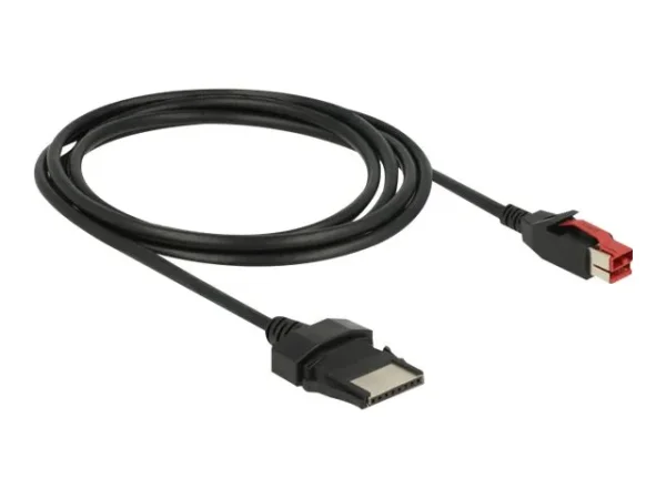 DELOCK PoweredUSB Kabel 24 V > 8 Pin 2m