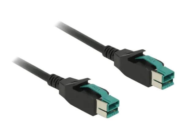 DELOCK PoweredUSB Kabel 12 V >12 V 2 m