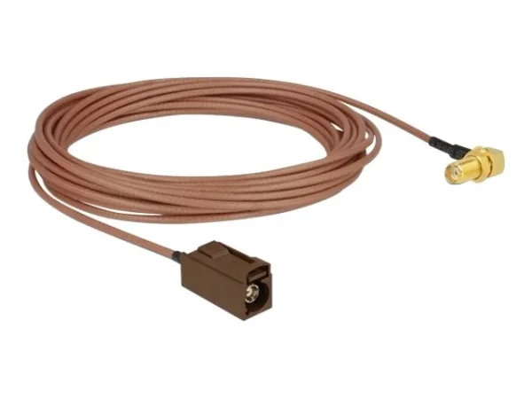 DELOCK Antennenkabel FAKRA F > SMA 5m