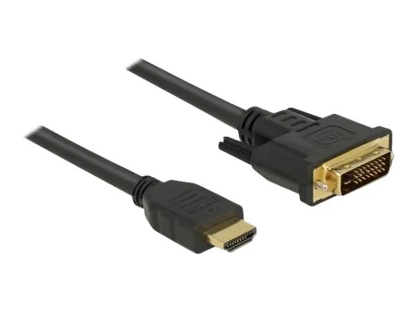 DELOCK HDMI zu DVI 24+1 Kabel 5 m