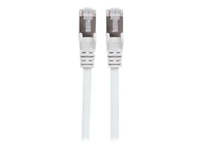 INT Cat6a Stecker Cat7 Kabel 1,5m weiss