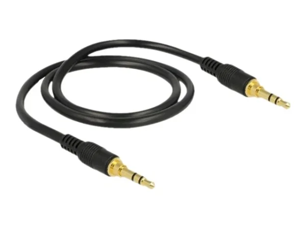 DELOCK Klinkenkabel 3,5 mm 3 Pin 0,5