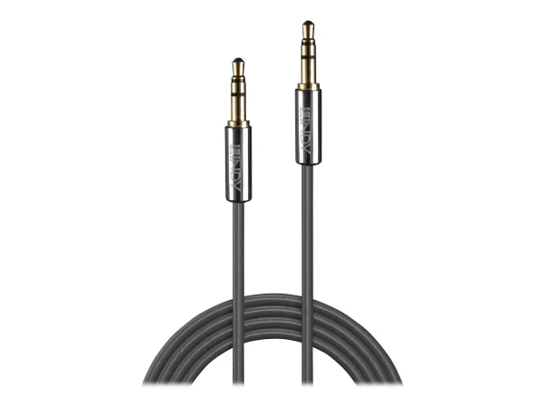LINDY 2m 35mm Audiokabel Cromo Line