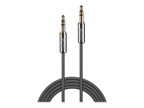 LINDY 3m 35mm Audiokabel Cromo Line