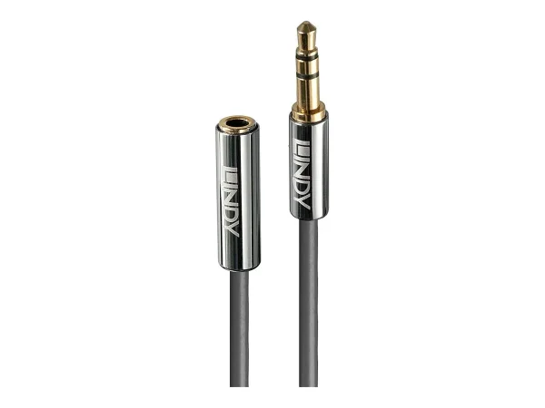 LINDY 2m 35mm Audiokabel Cromo Line