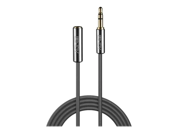 LINDY 3m 35mm Audiokabel Cromo Line