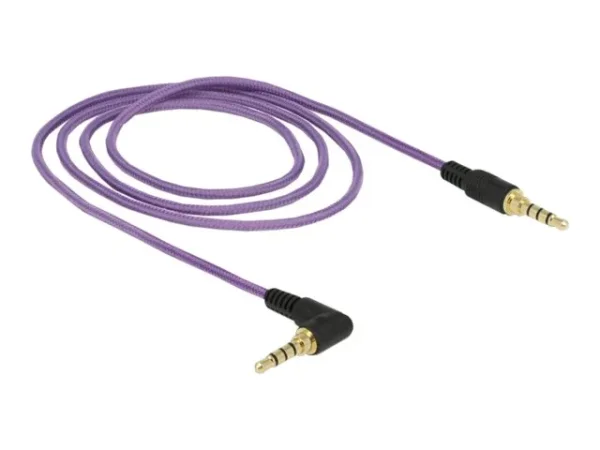 DELOCK KlinkenKabel 3,5 mm 4 Pin 1 m