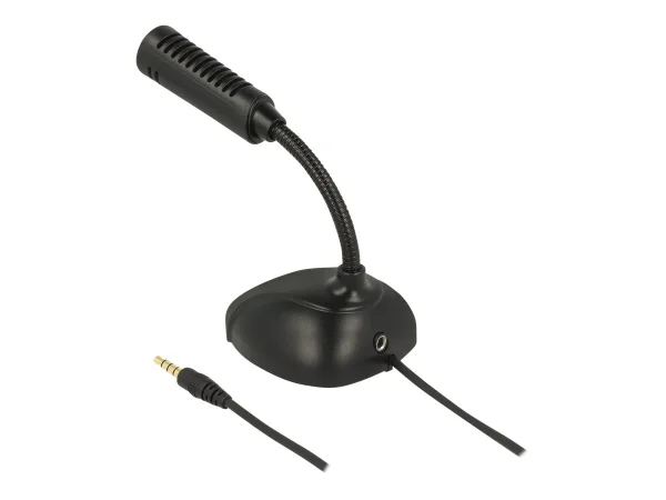 DELOCK Kondensator Mikrofon 3,5mm 4Pin