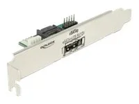 DELOCK Slotblech 1 x eSATApd 5 V / 12 V