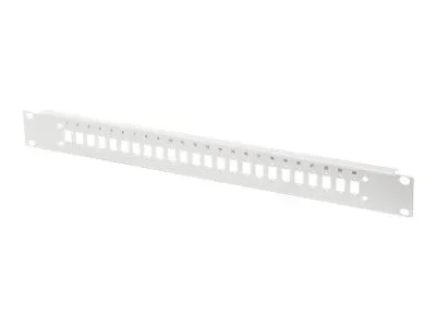 DIGITUS Stahl Frontplatte für 24 LC/DX