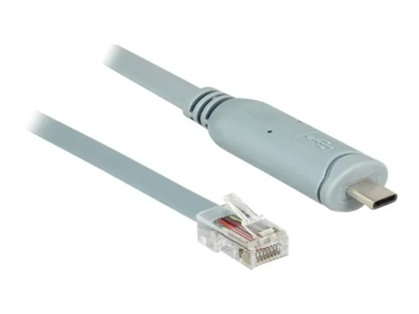 DELOCK Adapter USB 2.0 Typ-C > 1xSeriell