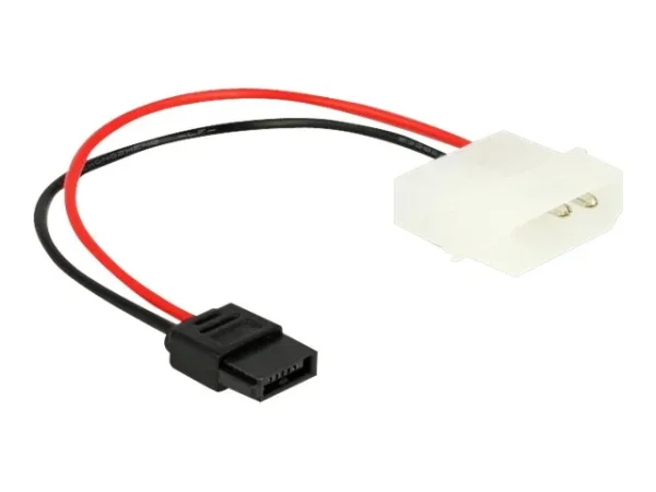 DELOCK Stromkabel Molex 4 Pin Stecker
