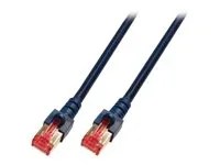 EFB Patchkabel Cat6 S/FTP SCHWARZ 0,15m
