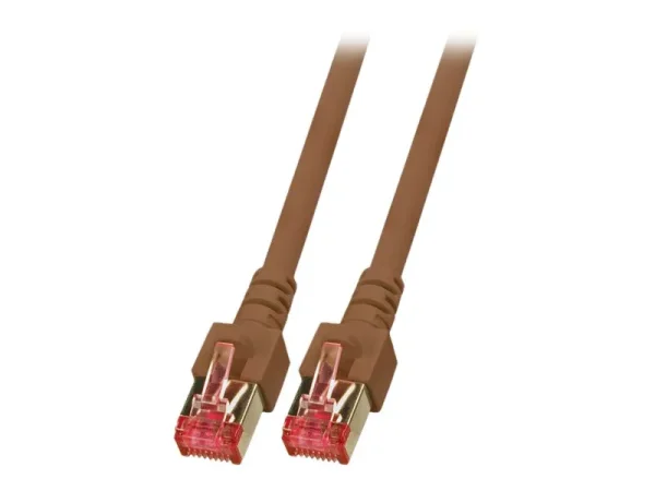 EFB Patchkabel Cat6 S/FTP BRAUN 50m