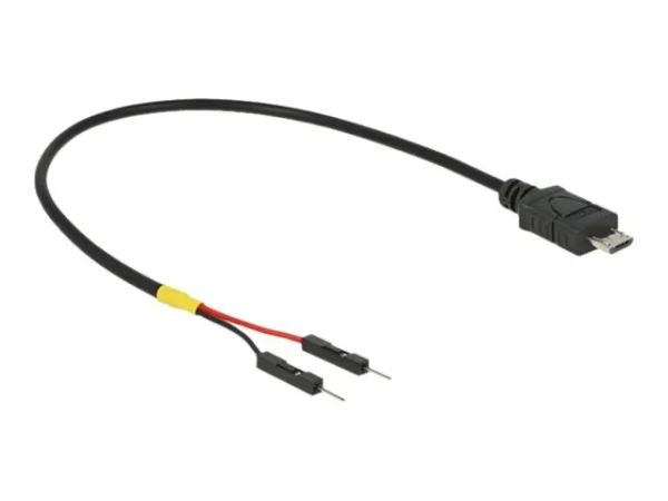 DELOCK USB Stromkabel micro-B auf 2x Pf.