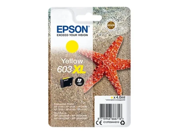 EPSON 1LB Singlepack Yellow 603XL w/s