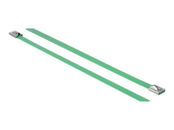DELOCK Kabelbinder L 200 x B 7,9mm grün