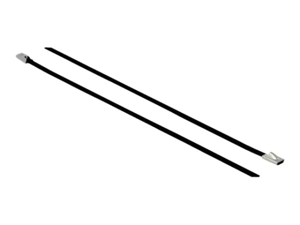 DELOCK Kabelbinder L 200 x B 4,6mm schw