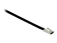 DELOCK Kabelbinder L 300 x B 4,6mm schw