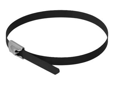DELOCK Kabelbinder L 400 x B 4,6mm schw