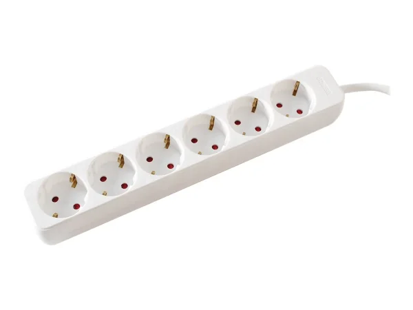 VALUE 6-fach Steckdosenleiste 3m