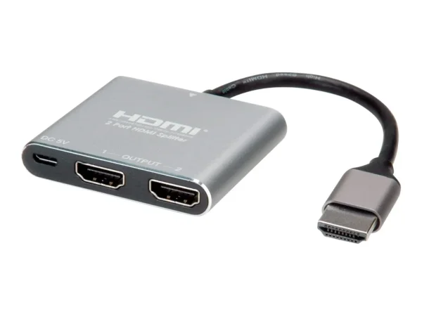VALUE Video-Splitter HDMI 4K 2fach