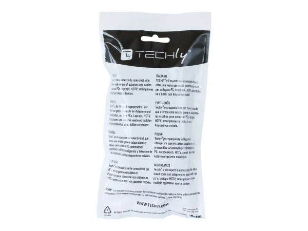 TECHLY HDMI High Speed Kabel SCHWARZ
