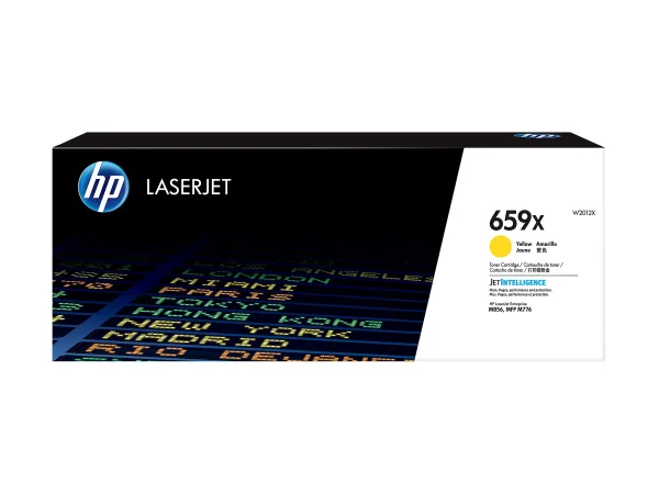HP 659X High Yield Yellow toner