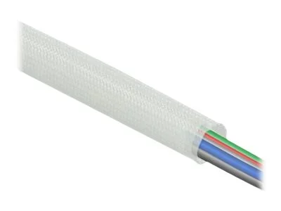 DELOCK Schutzschlauch 2 m x 2 mm weiss