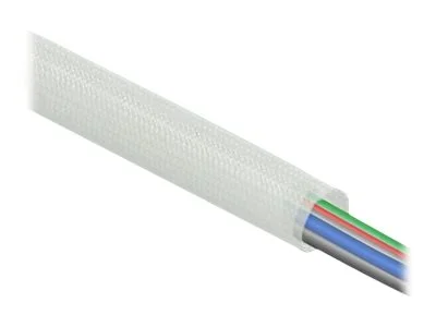 DELOCK Schutzschlauch 10 m x 6 mm weiss