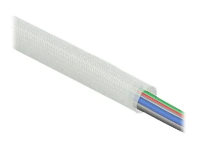 DELOCK Schutzschlauch 10 m x 10 mm weiss