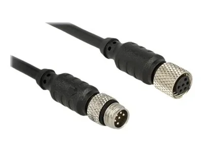 DELOCK M8 Sensor-/Aktorkabel M8 6Pin 2m
