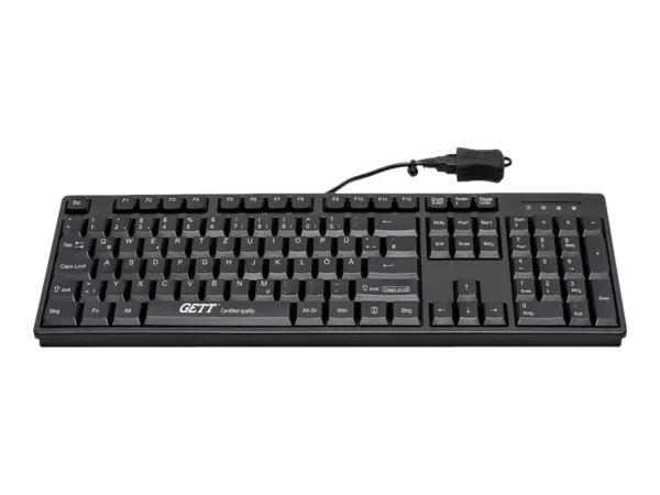 GETT TKL-105-GCQ-IP68-KGEH-BLACK-USB-CH