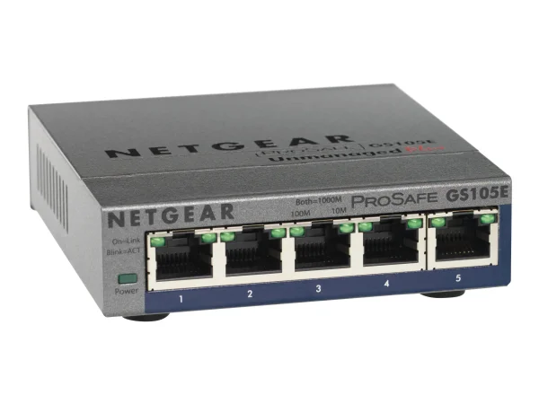 NETGEAR 5-P Gigabit Plus Ethernet Sw (P)