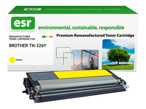 ESR cartr Brother TN-326Y ylw reman 3.5k